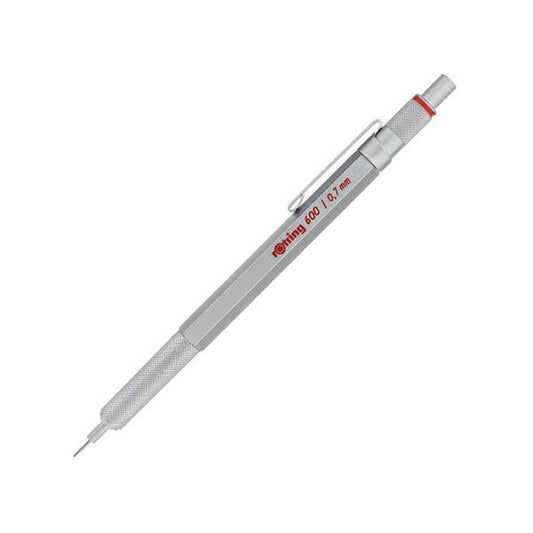 Rotring 600 Drafting Pencil - Silver Barrel - 0.5 mm/0.7 mm image 3