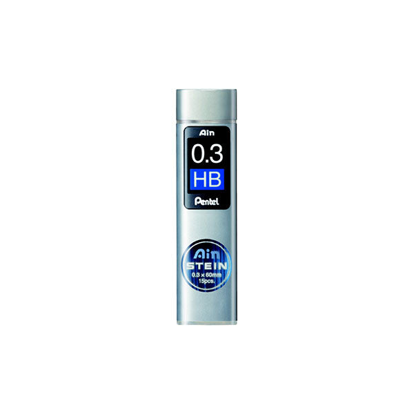 Pentel Ain Stein Lead - HB - 0.3 mm -  - Pencil Leads - Bunbougu